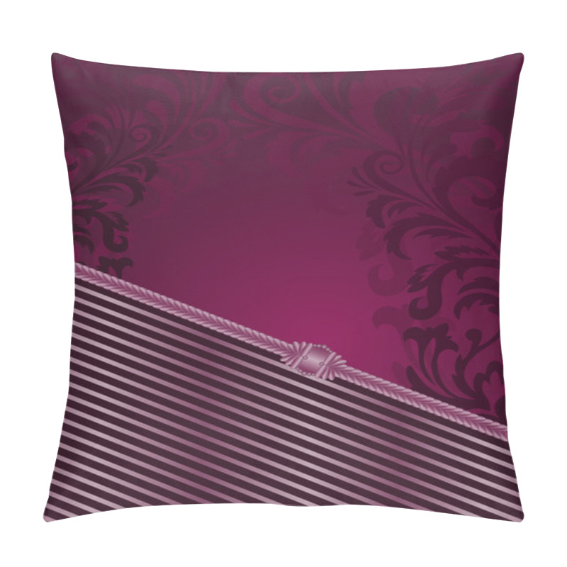 Personality  Purple Background Pillow Covers