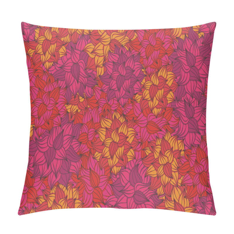 Personality  Seamless Floral Pattern Pillow Covers