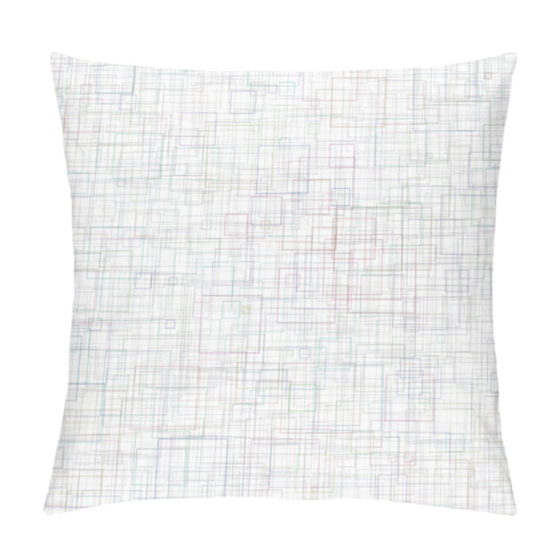 Personality  Abstract Technical Geometric Square Background Pillow Covers