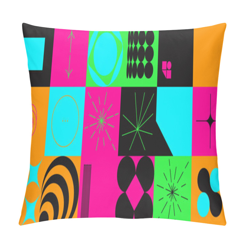 Personality  Neo Modernism Artwork Pattern Design Pillow Covers