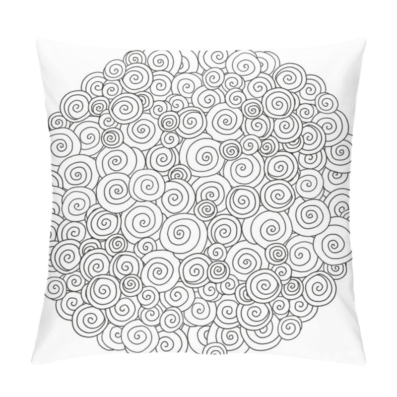 Personality  Black And White Abstract Pattern Pillow Covers