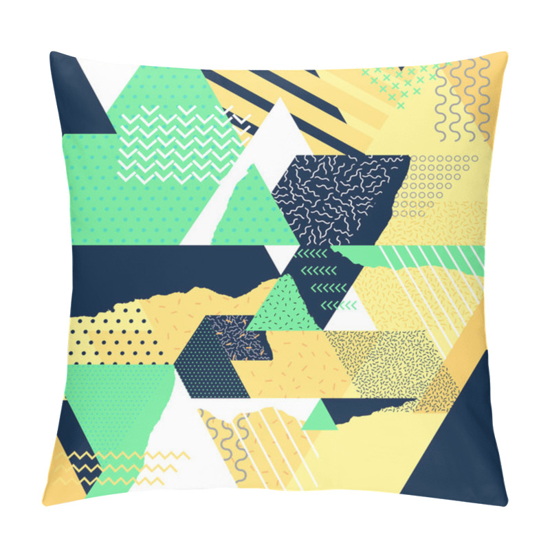 Personality  Art Geometric Background Pillow Covers