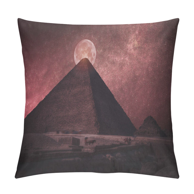 Personality  Night The Bloody Moon And Stars Shine Pillow Covers