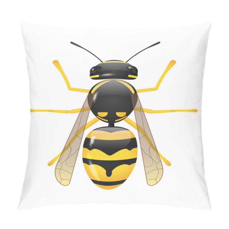 Personality  Yellow Jacket Pillow Covers