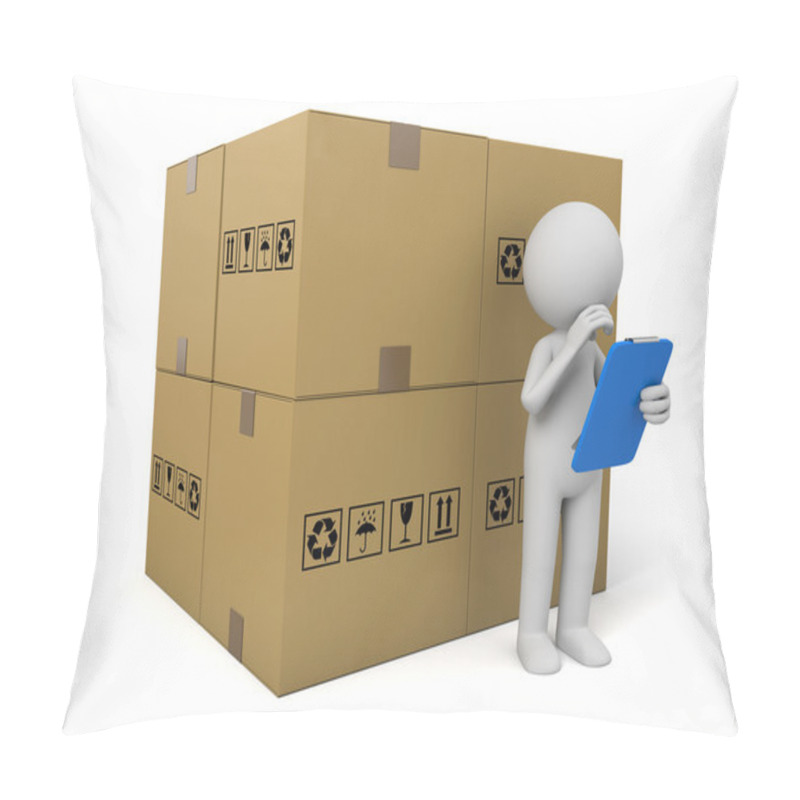 Personality  Warehouse Management Pillow Covers