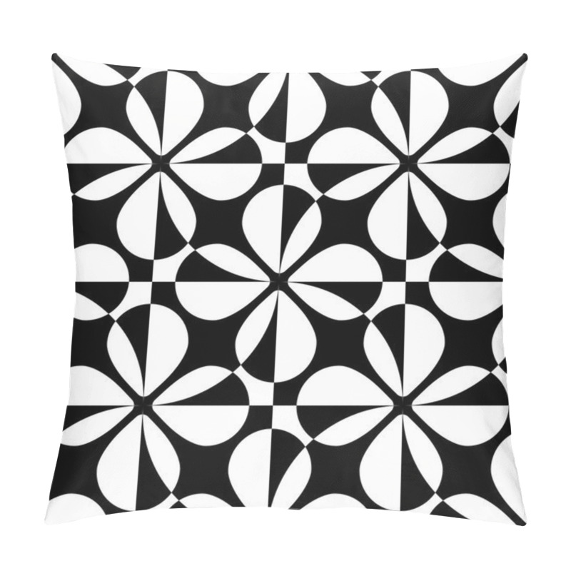 Personality  Seamless Curved Shape Pattern Pillow Covers