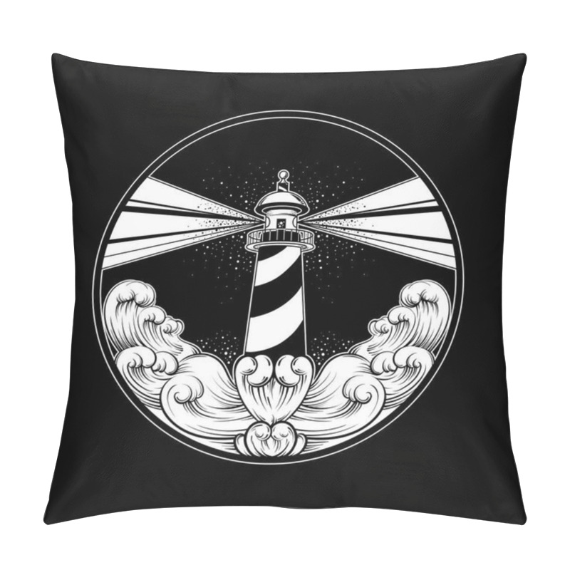 Personality  Vector Hand Drawn Illustration Pillow Covers