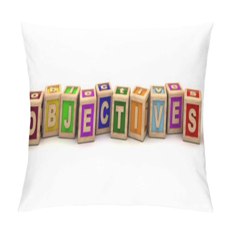 Personality  Objectives Play Cubes Pillow Covers