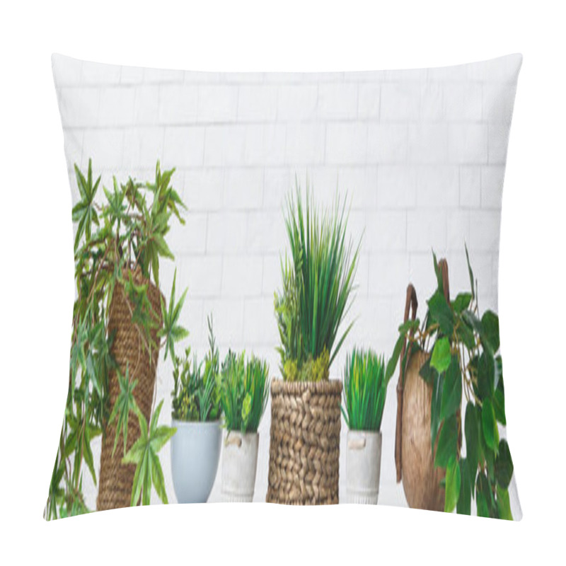 Personality  Pot Flowers Hobby Concept Pillow Covers