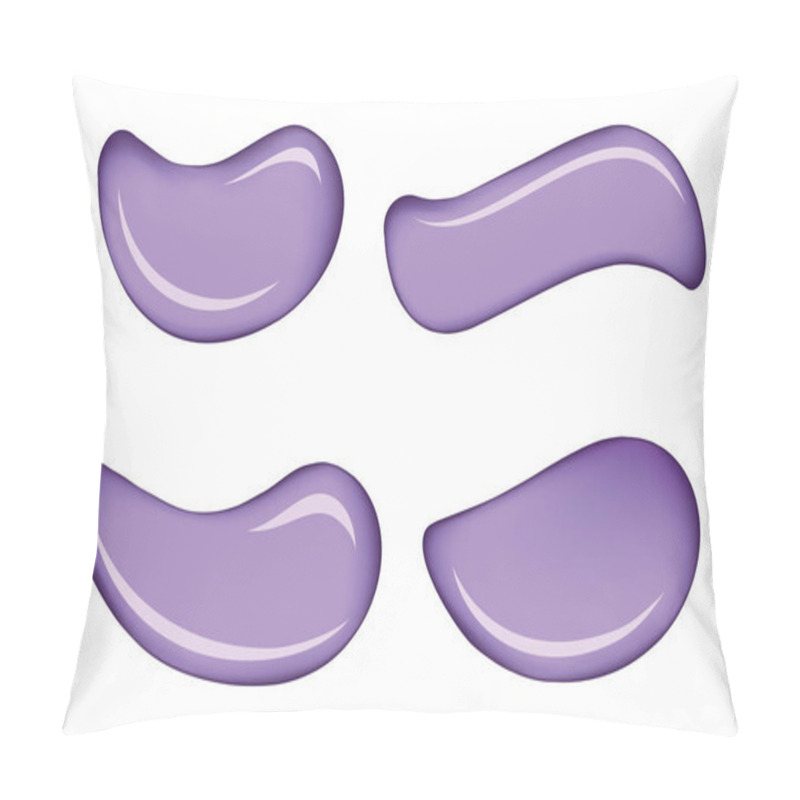 Personality  White Skin Cosmetic Cream Vector Drops Pillow Covers