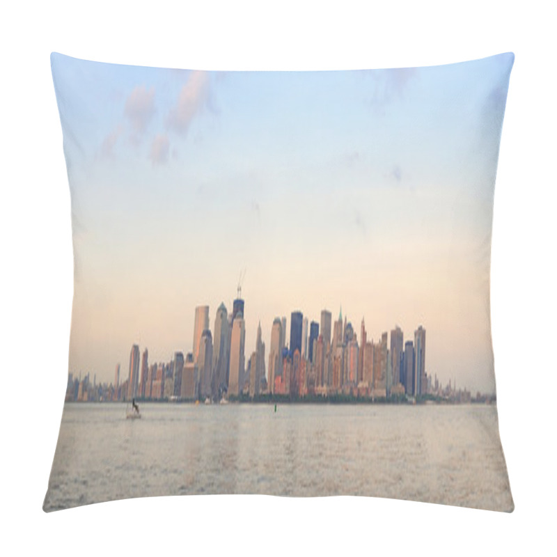 Personality  New York City Manhattan Sunset Pillow Covers