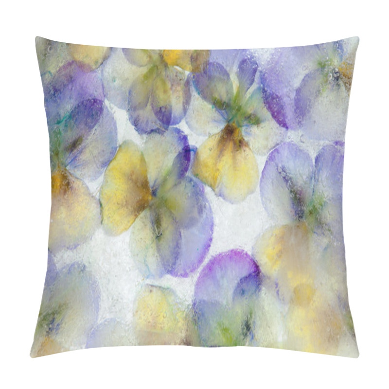 Personality  Icy Plants Pillow Covers