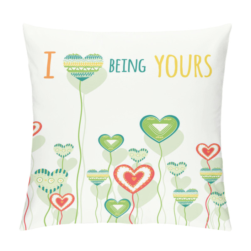 Personality  I Love Being Yours Pillow Covers