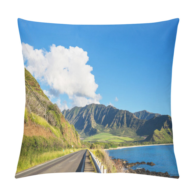 Personality  Beautiful Landscapes In Oahu Island, Hawaii Pillow Covers