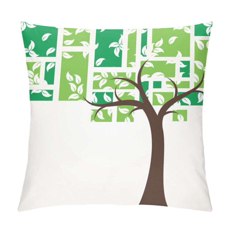 Personality  Abstract Tree Pillow Covers