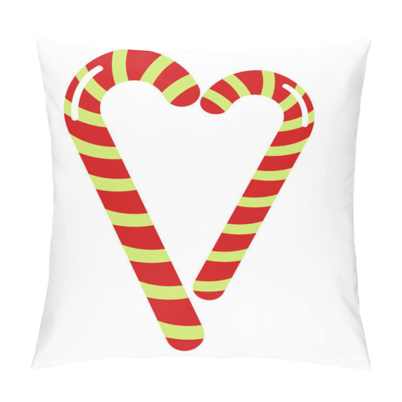 Personality  Happy New Year - Santa's Cane Is A Beautiful Idea Of New Year's Design Pillow Covers