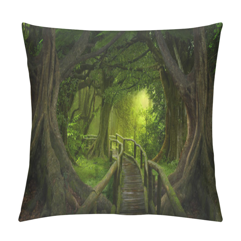 Personality  Asian Rainforest Jungle In August Pillow Covers