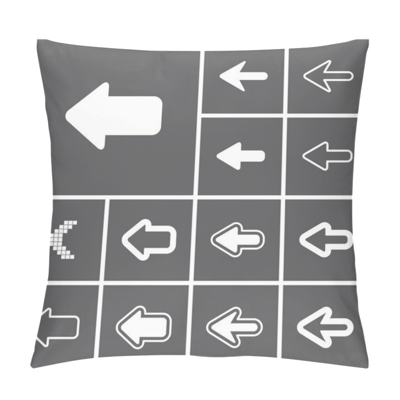 Personality  Arrows Icons Pillow Covers