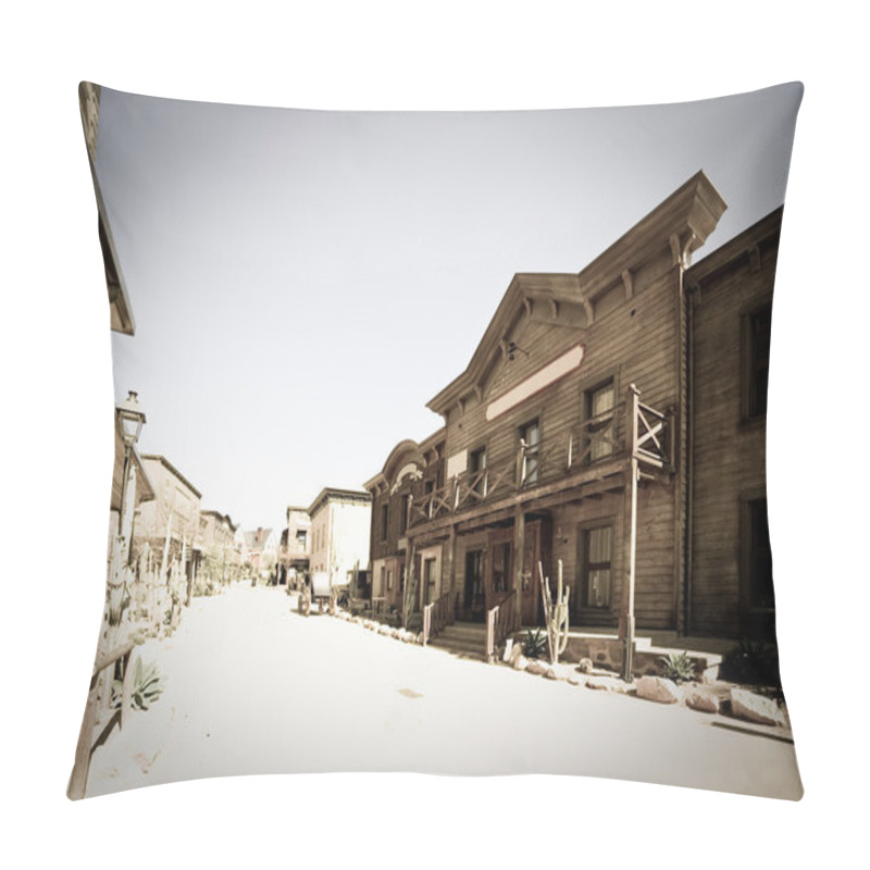 Personality  Far West Town Pillow Covers