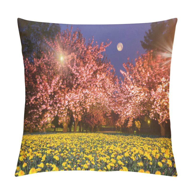 Personality  Ukrainian Sakura In The Carpathians Pillow Covers