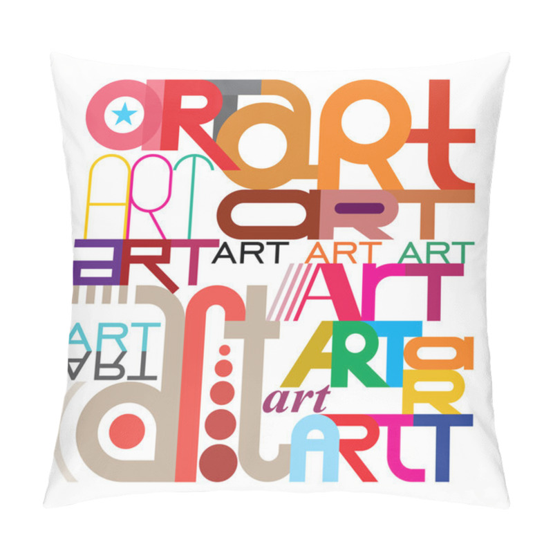 Personality  Art - Text Design Pillow Covers