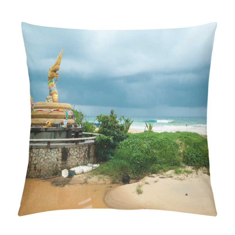 Personality  Stormy Beach In Phuket, Thailand Pillow Covers