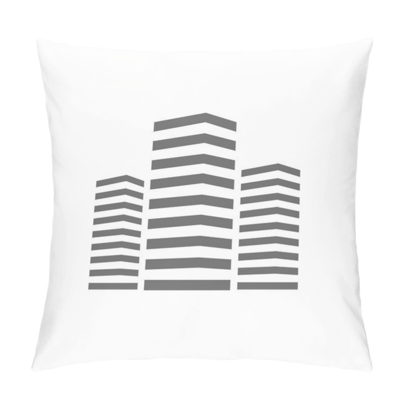 Personality  Simple Skyscrapers Icon Pillow Covers