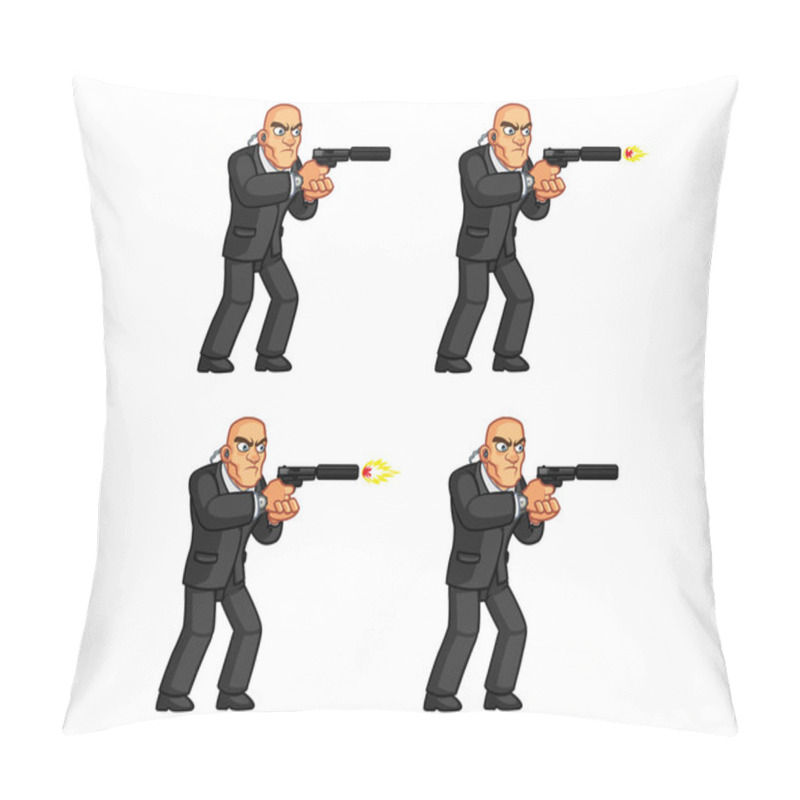 Personality  Body Guard Animation Sprite Pillow Covers