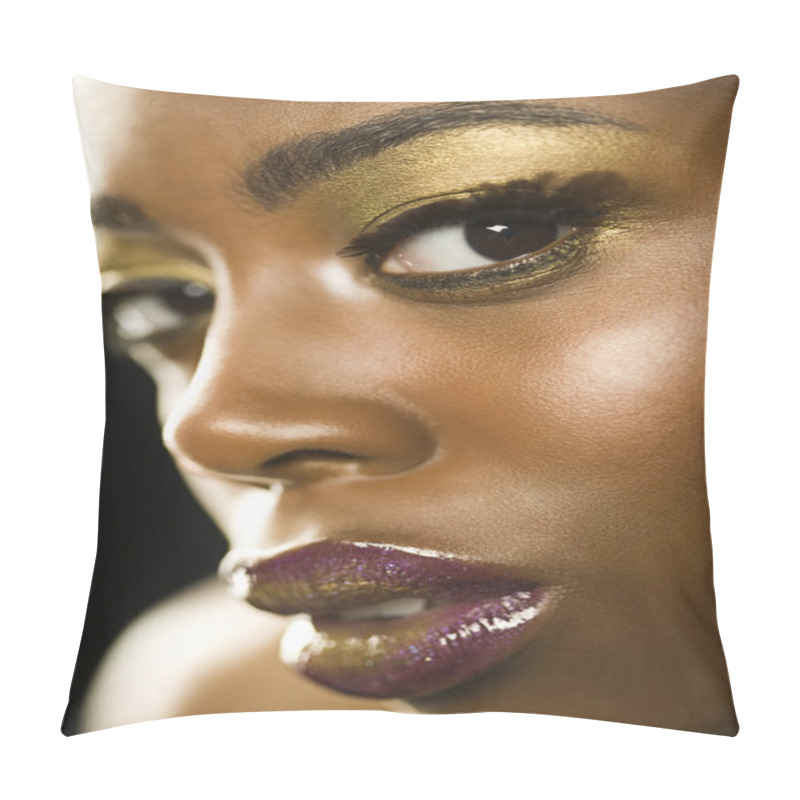 Personality  Young Woman Pillow Covers