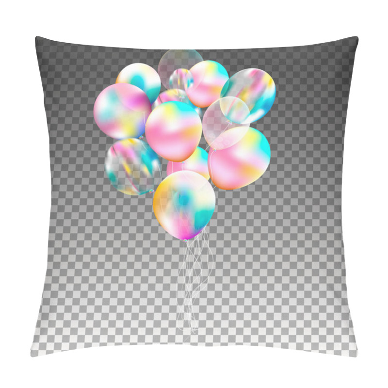 Personality  Balloon Vector. Bunch Of Balloons.  Pillow Covers