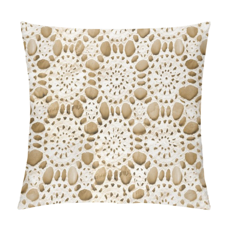 Personality  Abstract Seamless Ornamental Pattern In Ethnic Style, Stylized As A Woven Or Knitted Lace. Tribal Arabian Indian Ornament. Fashion Repeating Texture. Pillow Covers