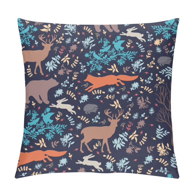 Personality  Decorative Pattern With Wild Animals Pillow Covers