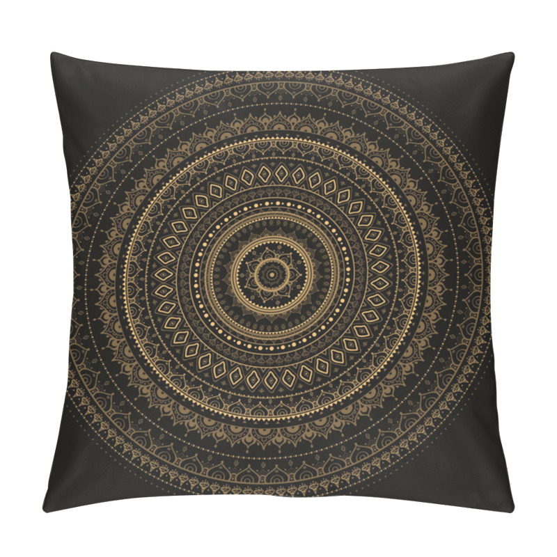 Personality  Mandala. Indian Decorative Pattern. Pillow Covers