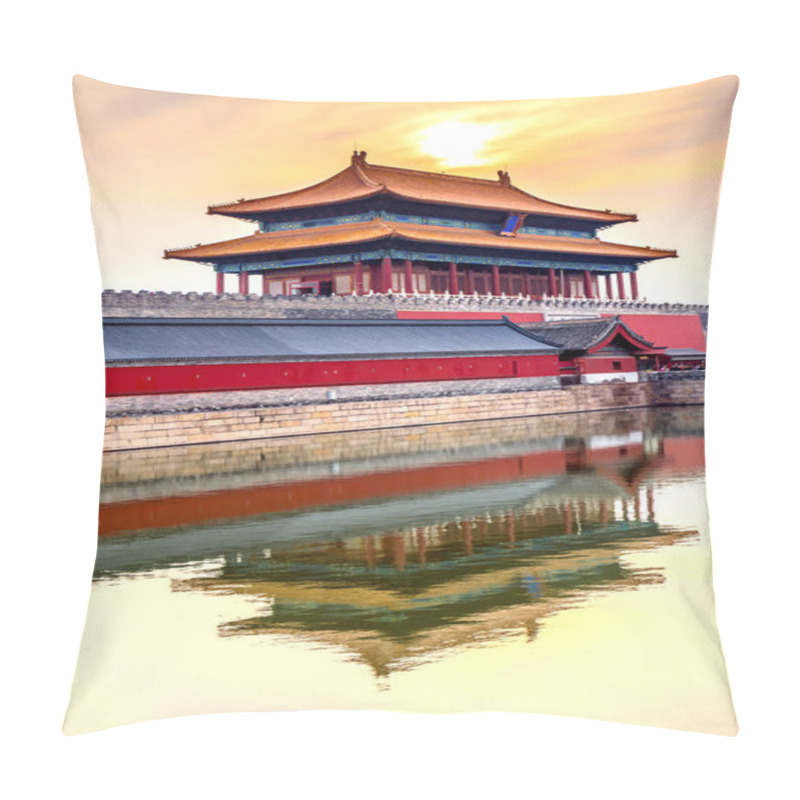 Personality  Rear Gate Heavenly Purity Gugong Forbidden City Palace Beijing China Pillow Covers