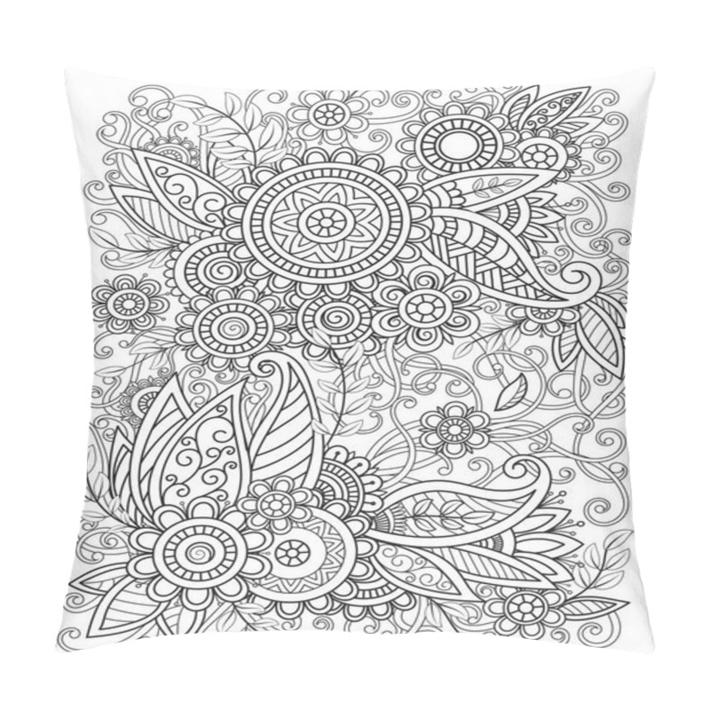 Personality  Oriental Floral Design Pillow Covers