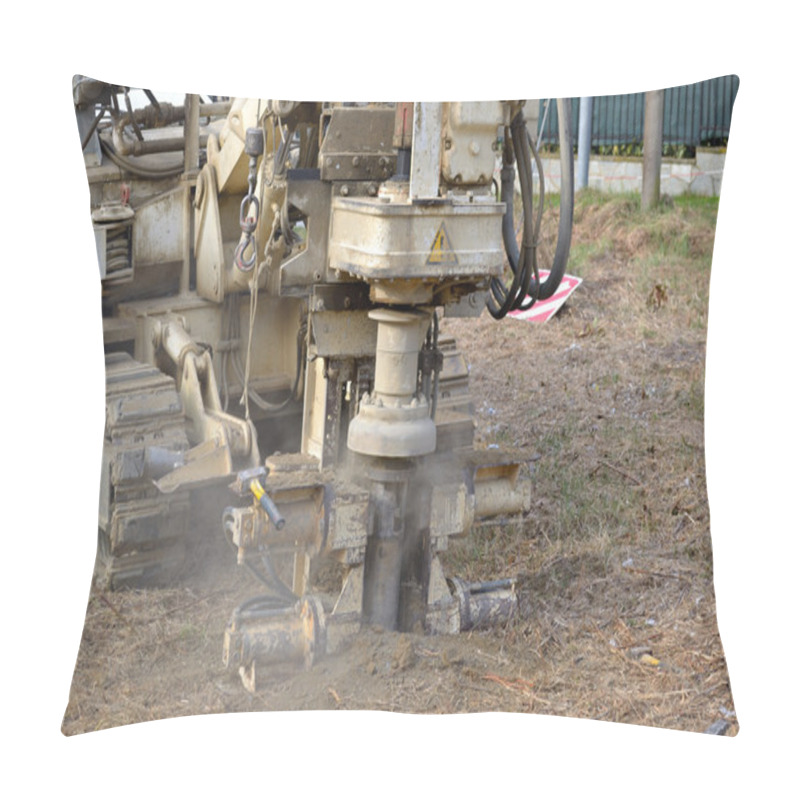 Personality  Borehole For Soil Testing Pillow Covers