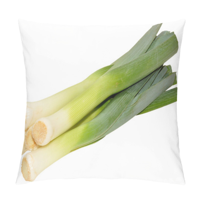 Personality  Fresh Trimmed Baby Leeks Pillow Covers