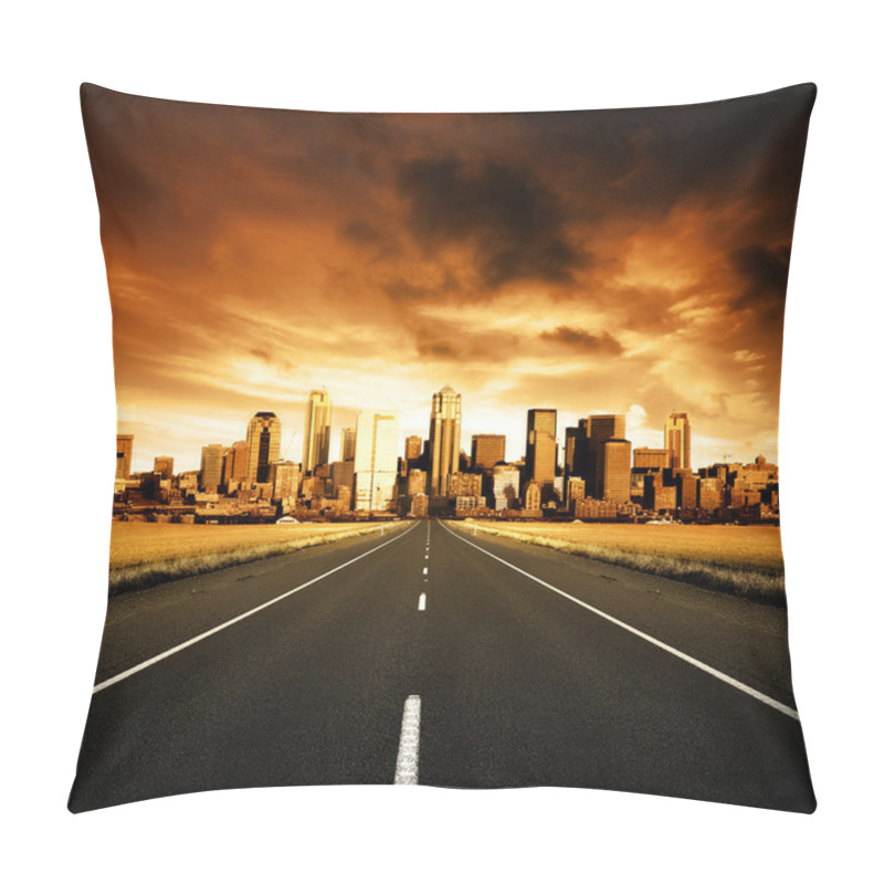 Personality  Urban Highway Pillow Covers