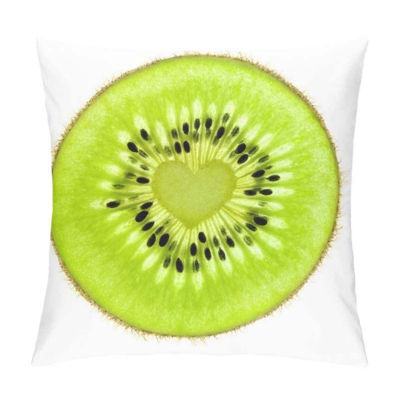 Personality  Heart Of A Kiwi / Super Macro / Back Lit Pillow Covers