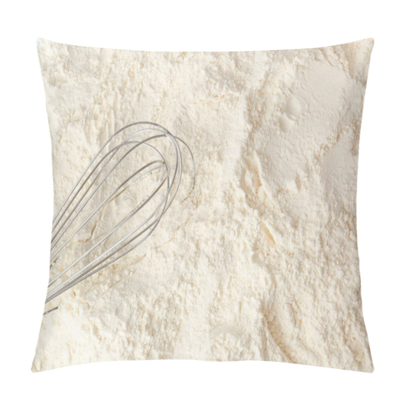 Personality  Metal Whisk On White Wheat Flour Pillow Covers