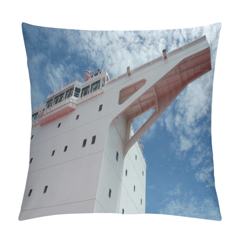 Personality  Bridge On A Big Tanker Pillow Covers