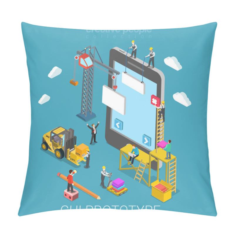 Personality  Creative People Flat Collection Pillow Covers