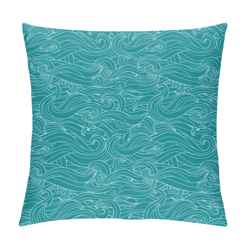 Personality  Abstract Wavy Seamless Texture Pillow Covers