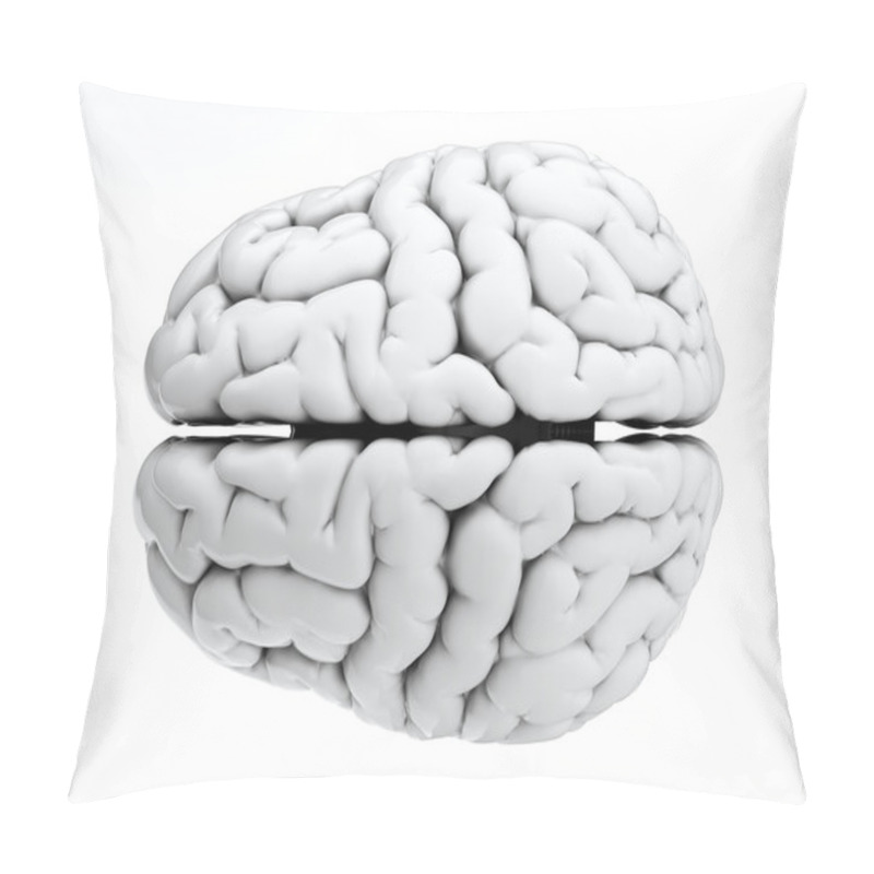 Personality  White Brain Pillow Covers