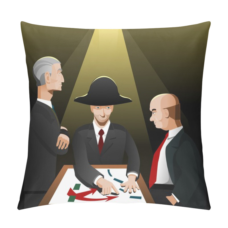 Personality  Business As War: Strategy Pillow Covers