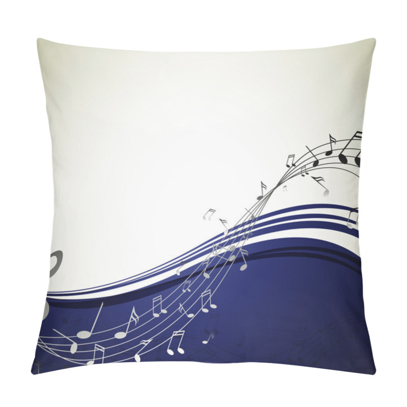 Personality  Music Notes Pillow Covers