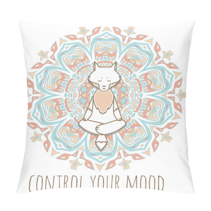 Personality  Meditative Animals Series. Pillow Covers