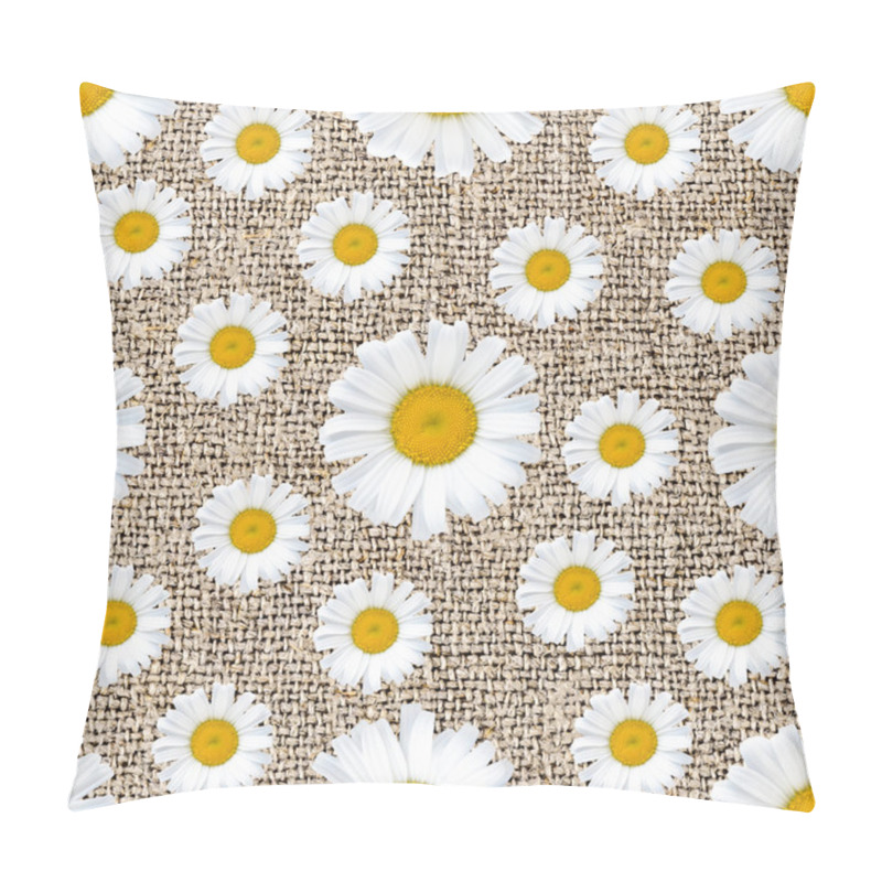 Personality  Seamless Daisy Pattern Pillow Covers