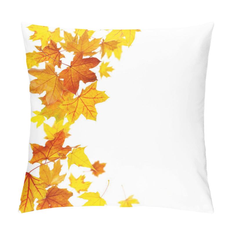 Personality  Autumn Autumn Falling Maple Leaves Pillow Covers