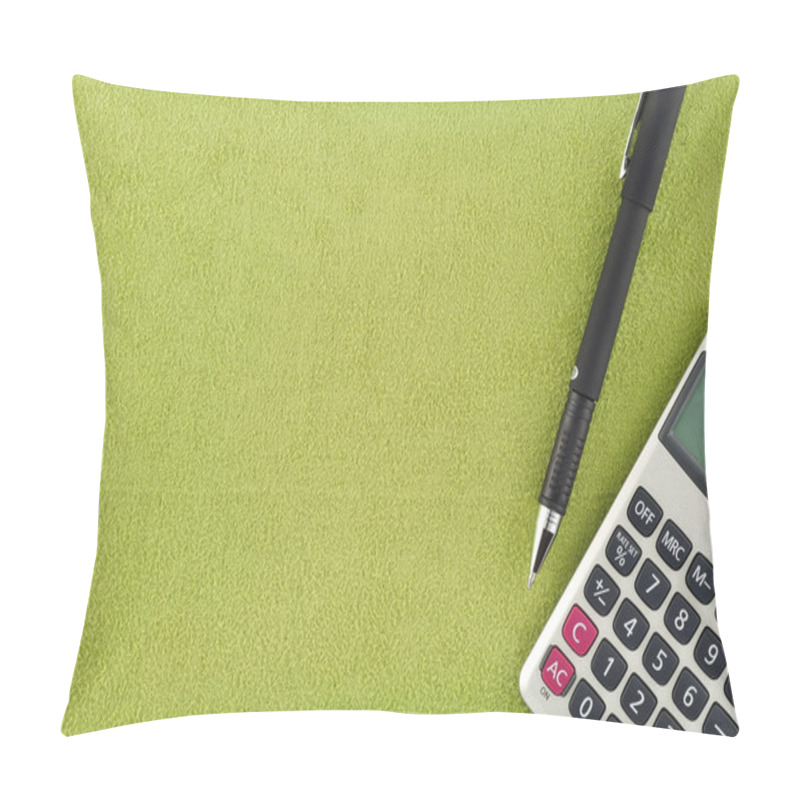 Personality  Calculator Pen On Fabric Pillow Covers